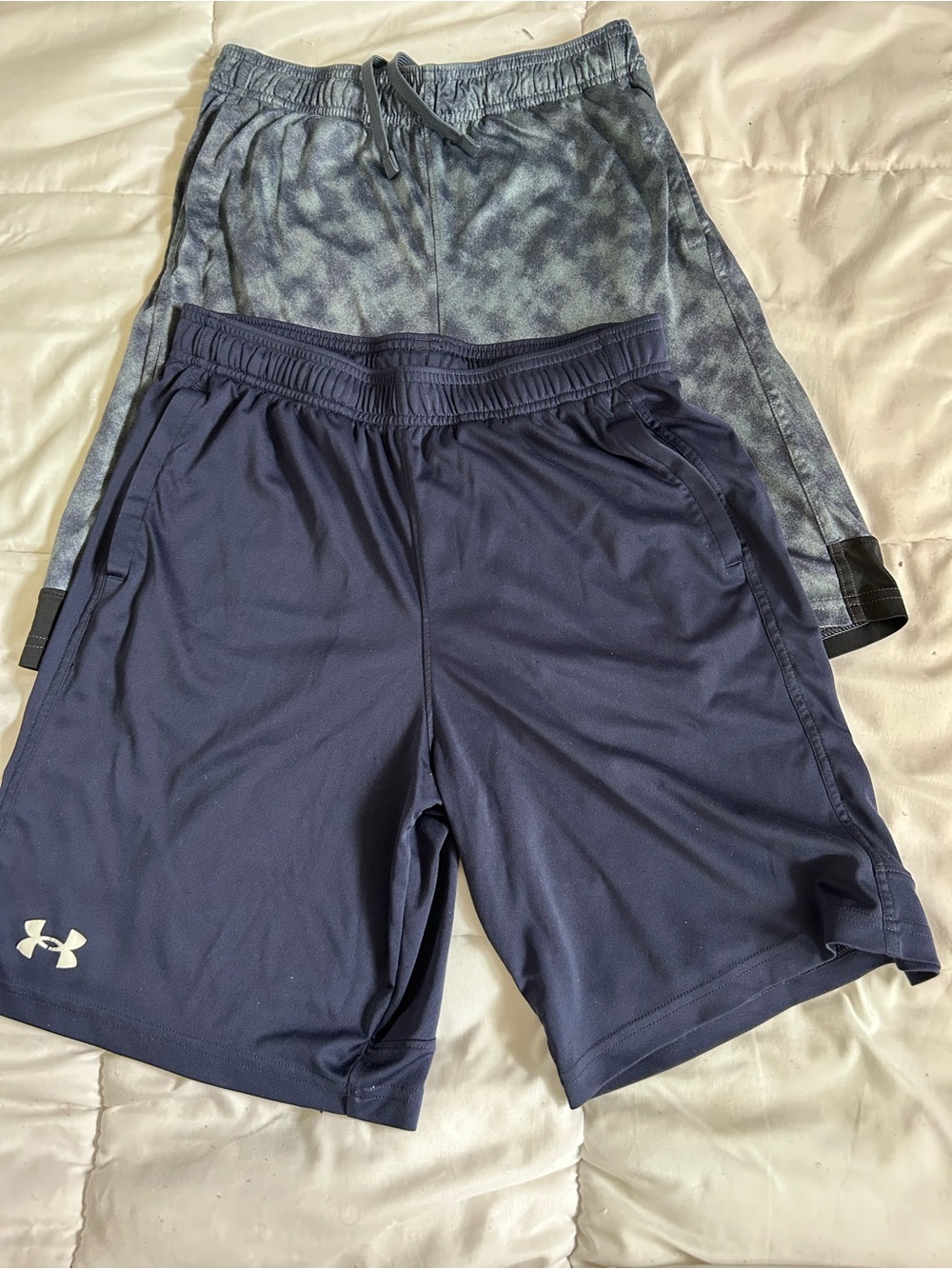 Under Armour Boys Navy Performance Shorts